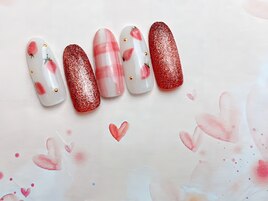 いちご＆チェックが可愛い♪