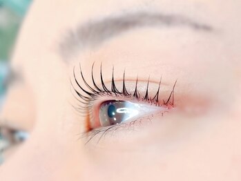 アクロ 梅田本店(ACRO)の写真/《くるんと上向きまつげをキープ》まつげパーマ・エクステで美まつげ☆まつげ毛穴洗浄★酵素シャンプー付