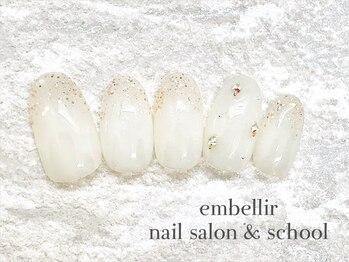 アンベリール ネイルサロンアンドスクール(embellir)/キラキラネイル