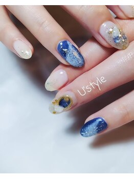 ユーズスタイル(U’style)/七夕ネイル