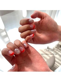 リブヴァラ(Lib Valla)/フレンチネイル/ホロネイル