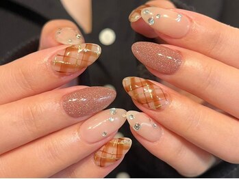 シェリーラメール 原宿店(cherie la mer)/チェックネイル