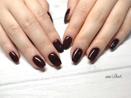 冬の定番ボルドー