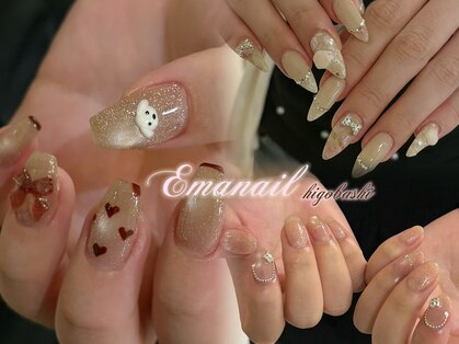 エマネイル プラスキハクヤ 肥後橋店(EmaNail+KIHAKUYA)の写真