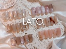 ラト ファムエオム(LATO femme et homme)の雰囲気（Instagramにてデザインも掲載中《lato.hiroshima》）