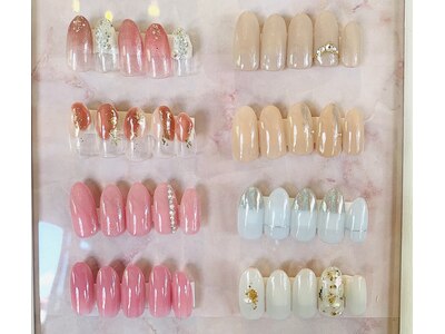 12種類デザイン定額♪gel￥6,578／para gel￥8,250！カラー変更ok