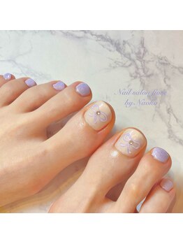 フィオーレ(fiore)/ぷっくりリボンネイル　by直子