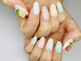 パステルカラーネイル
