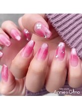 ネイルサロン アニーアンドジーノ(NAIL SALON Annie&Gino)/マグネット×グラデーション