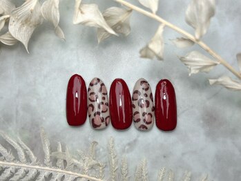 ブリスフルハピネス(Blissful happiness)/定額ネイル(simple)秋冬ver.