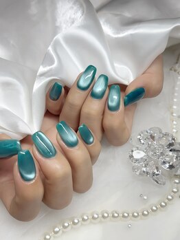 ビビ(ViVi)/ブルーマグネットネイル