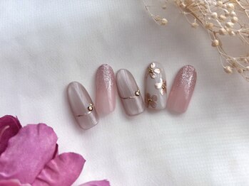 レプティーネイル(Les petite nail)の写真/"月に1度のネイルだからこそ、こだわりたい"そんな思いを叶えます♪卒業式や入学式などのイベントに♪