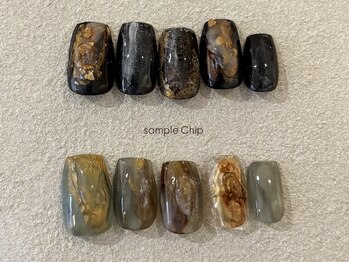 大人のモード系ネイル