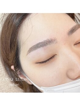 サンクリュクス 栄店(CINQ LUXE)/【 眉毛WAX 】