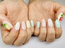 パステルカラーネイル