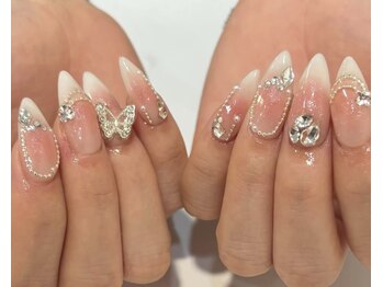 アイネイルズ 四条河原町店(I-nails)の写真/長さだしもお任せ!10本長さ出しワンカラーorラメグラ11500円/スカルプ180分つけ放題18000円☆[河原町/定額]