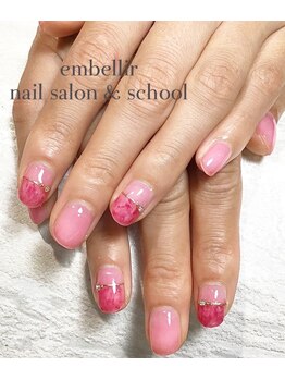 アンベリール ネイルサロンアンドスクール(embellir)/ニュアンスデザイン