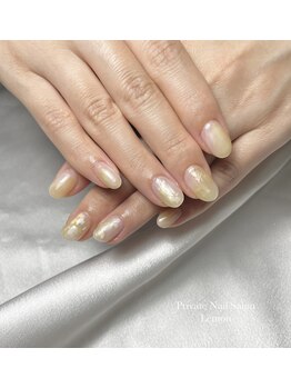 レモン(Lemon)/イエロー奥行きデザイン