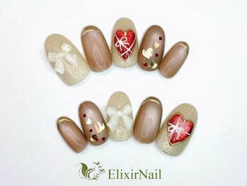 エリクサーネイル 新宿3丁目(Elixir Nail)/定額b カジュアル/クーポン使用