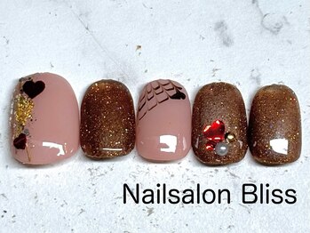 ネイルサロンブリス(nail salon Bliss)/定額シンプルアートコース￥5500