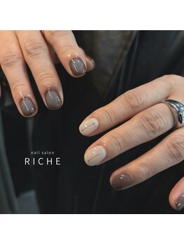 リッシュ(RICHE)/個性派ニュアンスネイル