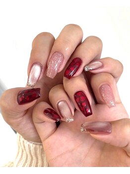 リナネイルサロン 池袋(Lina nail salon)/バレンタインネイル