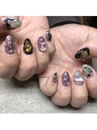 ぽこぽこネイル