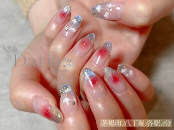 ダリア トータルビューティー(Daria. total beauty)/茅場町 チークネイル 雲