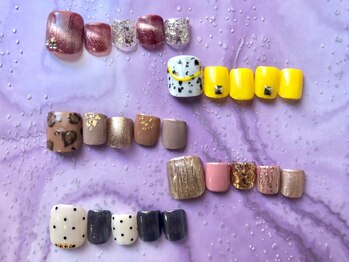リーネイル 薬院店(Re.nail)/フット定額デザイン★6500円