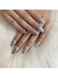 長さだし10本＋ラメワンカラー