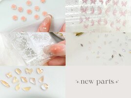 パーツやシール毎月入荷♪