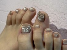 足元もアートで可愛く♪定額デザインも多数◎