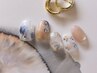 【限定デザイン】アクセサリー風抜け感◎パーツニュアンスCollection￥9480