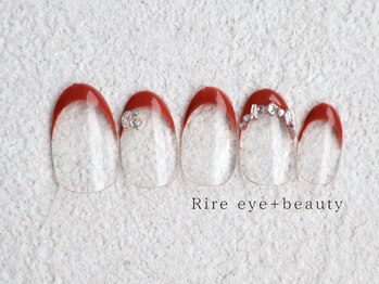 リール アイプラスビューティー(Rire eye + beauty)/フレンチビジュー/クリスマスも!