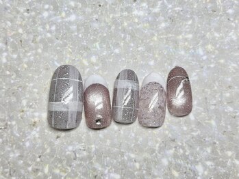 アルク バイ ネオリーブ 荻窪店(arc by neolive)/1月定額/個性派冬ネイル