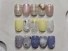 フット【YUKI☆定額デザインネイル】ケア無料◎60分 ¥11,000