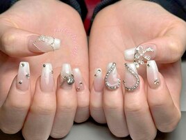 春/ラメグラデーション/ハート