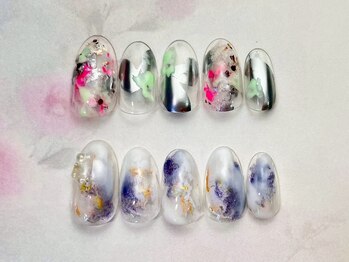 メイクアップバー(make up bar)の写真/《大人上品◆定額デザイン¥5800~》洗練されたニュアンス&美フォルムで指先を格上げ☆吉祥寺駅徒歩5分