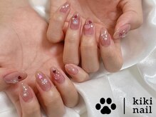 キキネイル たまプラーザ店(kikinail)/ピンクネイル/ワンホンネイル