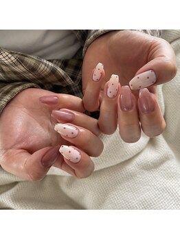 ネイルコーボー ムー(nail×covo=Mu.)/持ち込みアート4本☆