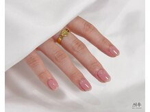 ソウ(SOU)/じゅわっと血色感♪チークネイル