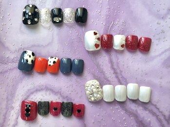 リーネイル 薬院店(Re.nail)/フット定額デザイン★6500円