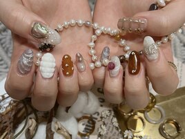 秋カラーニュアンス＊10100円