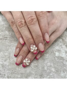 ネイルサロン ドレス(Nail Salon Dress)/【谷口】バーチャルフレンチ