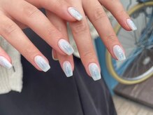 ウニ 立川(uni.)/ワンホン風チークネイル