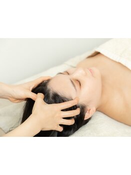 ヘッドスパで癒されたい