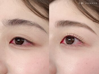 プラスアイ 藤沢南口駅前店の写真/話題の最先端アイブロウ＆眉毛脱毛のハリウッドブロウリフト♪自眉をいかすからナチュラルな仕上がりに！