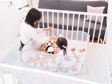 お子様とご一緒にご来店いただけます