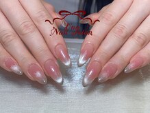 ウナネイルサロン 渋谷店(Una nail salon)/チークマグネットフレンチ