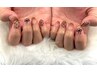 ジェルネイル【¥6600~】持ち込みデザインOK(フットも可)